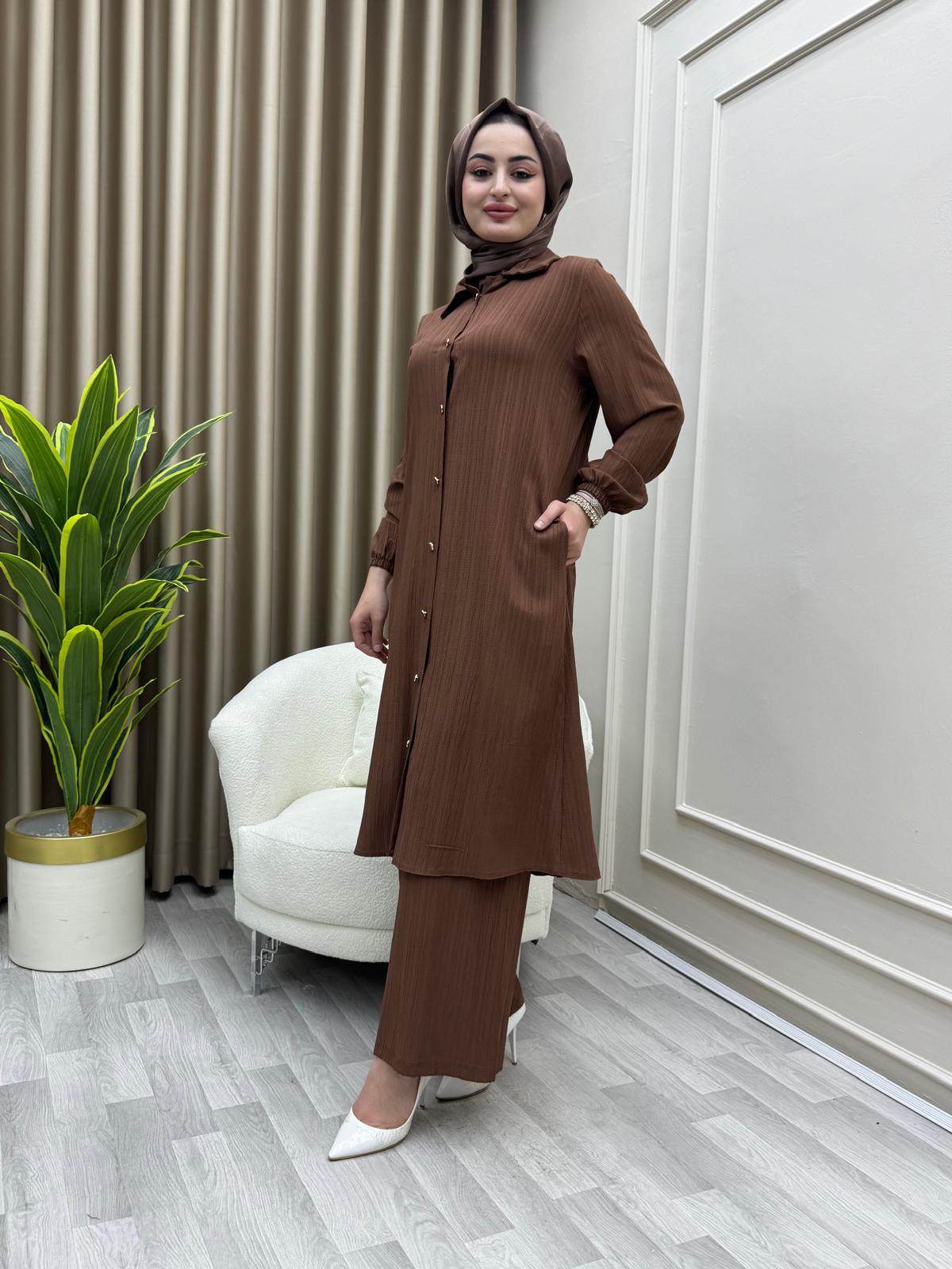 Fulya Takım Kahverengi